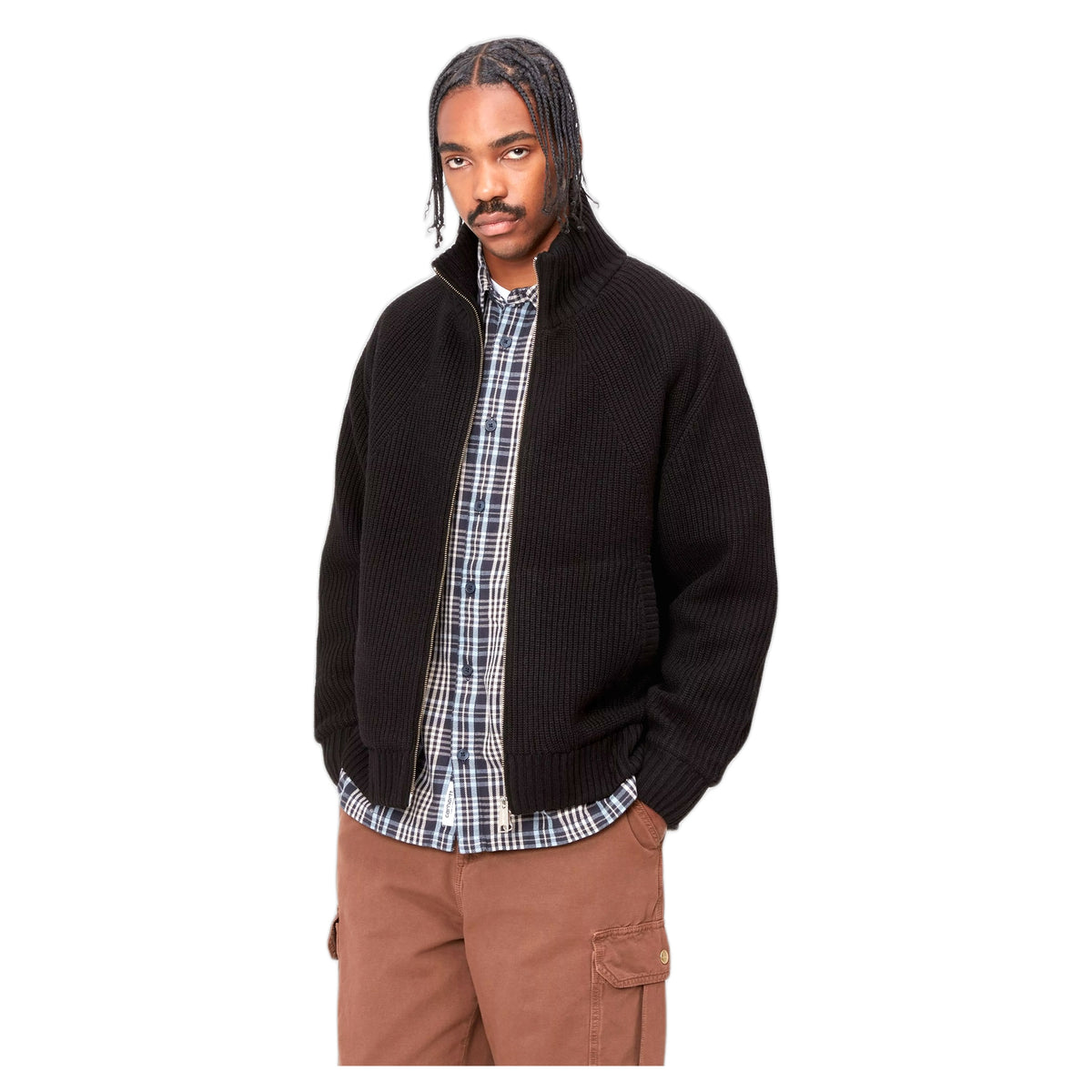 Giacca Carhartt Banley Sweater Jacket - Black