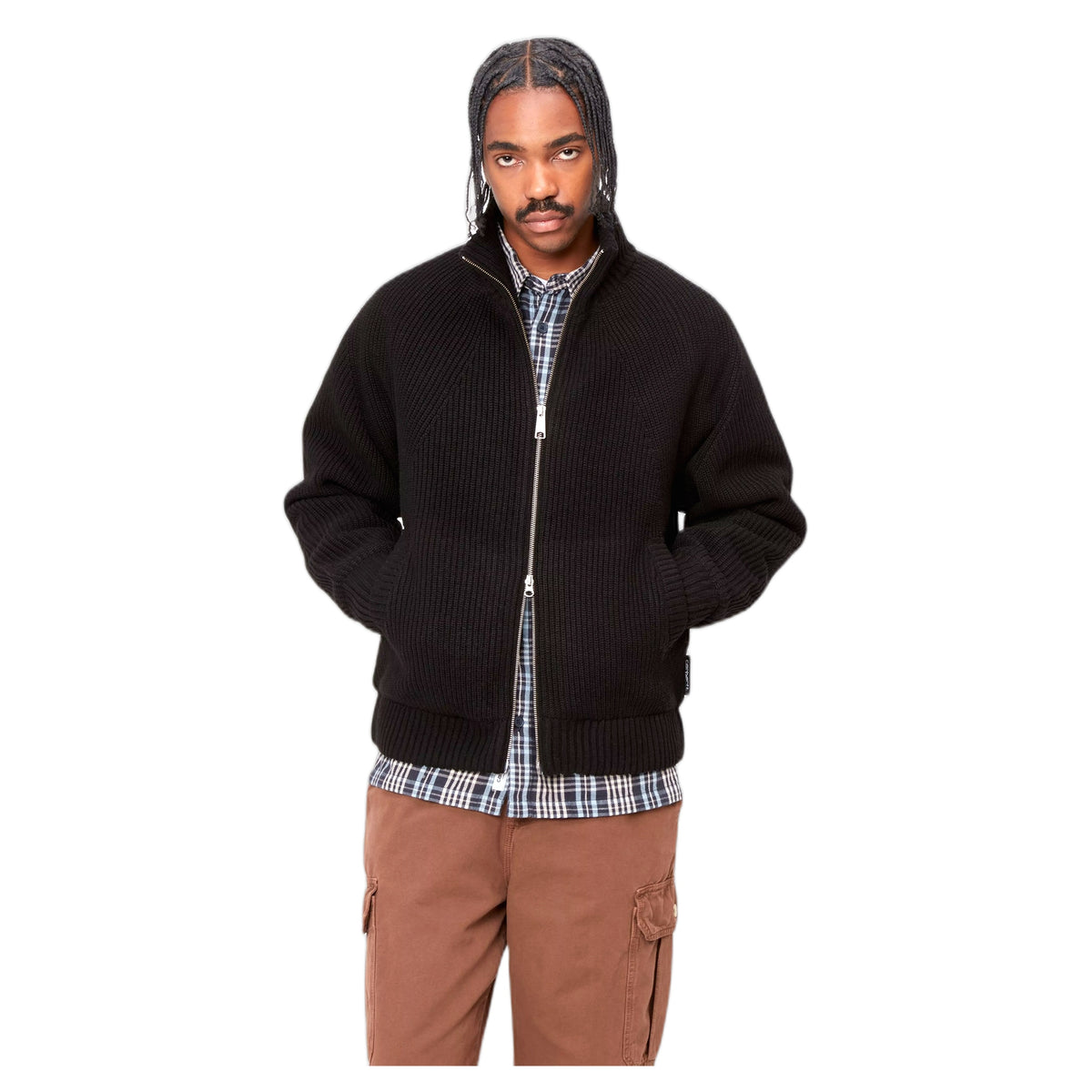 Giacca Carhartt Banley Sweater Jacket - Black
