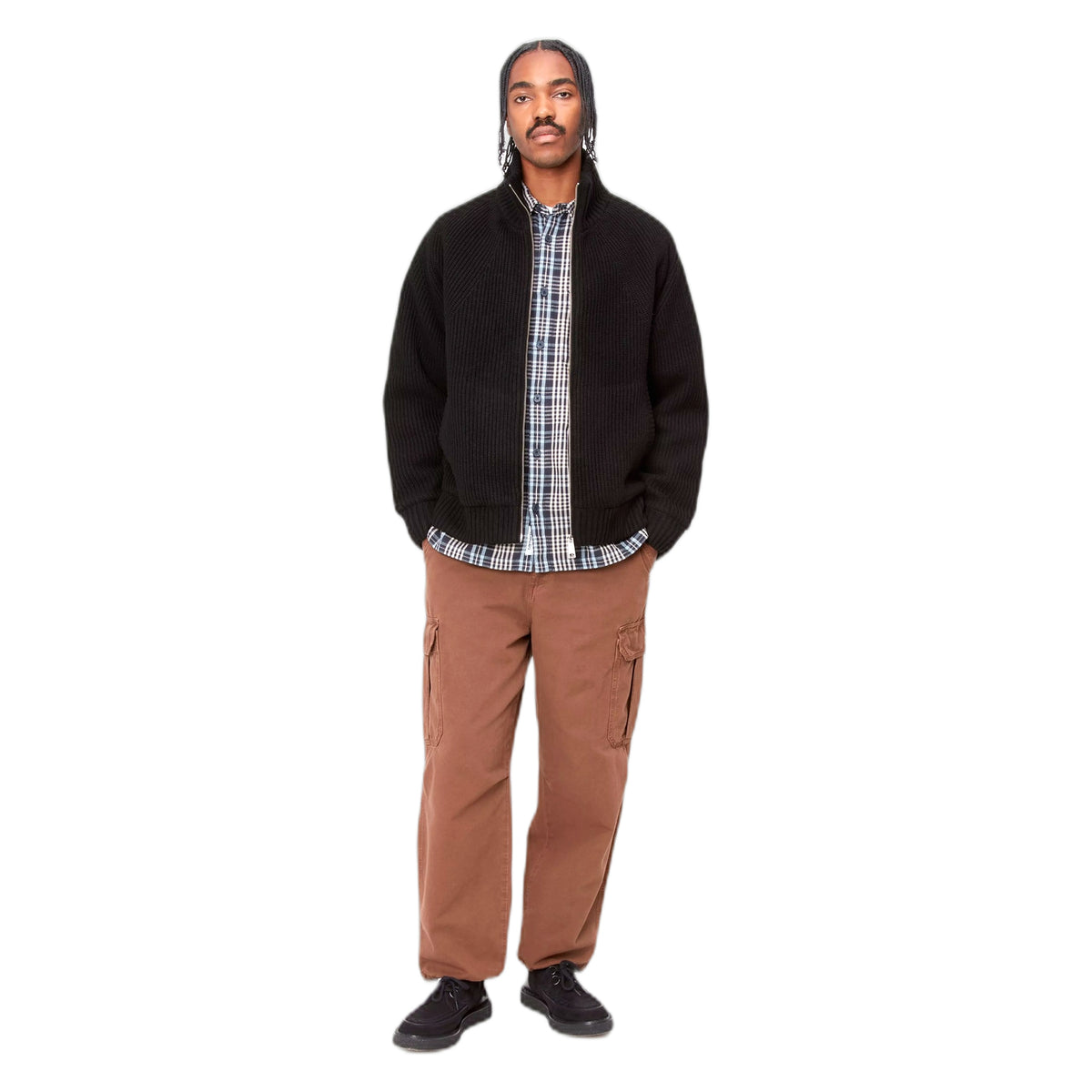 Giacca Carhartt Banley Sweater Jacket - Black