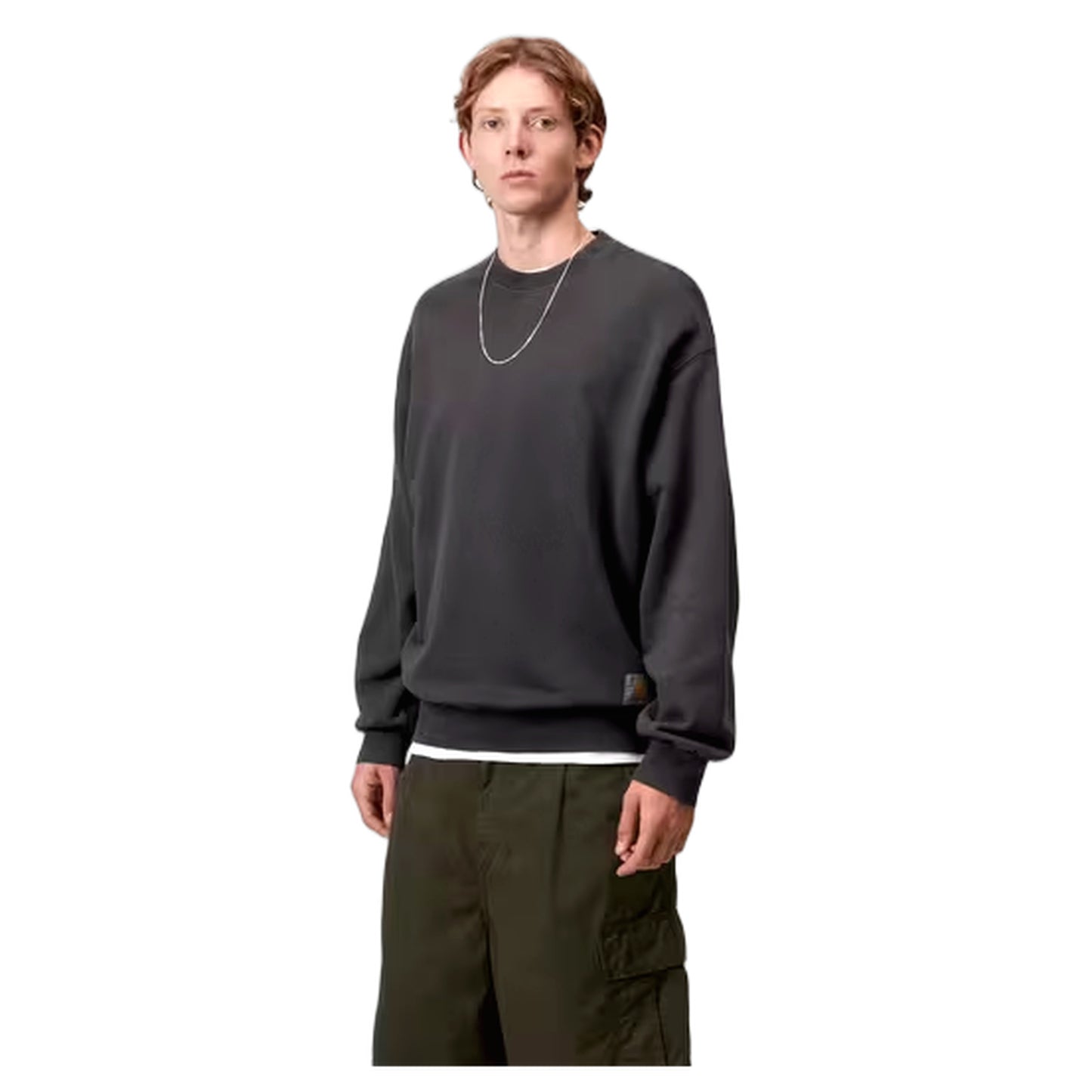 T-Shirt Hudson Pocket T-Shirt - Black Chalk Wash