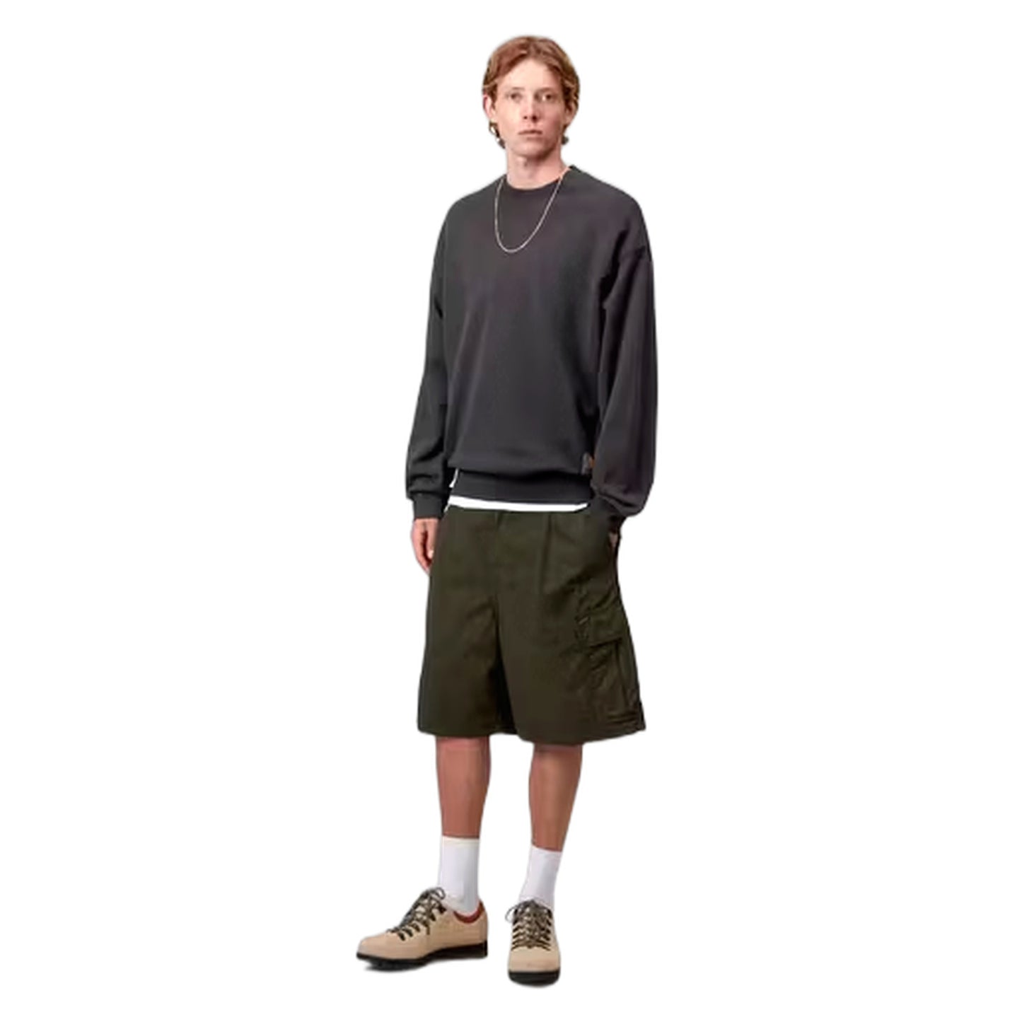 T-Shirt Hudson Pocket T-Shirt - Black Chalk Wash