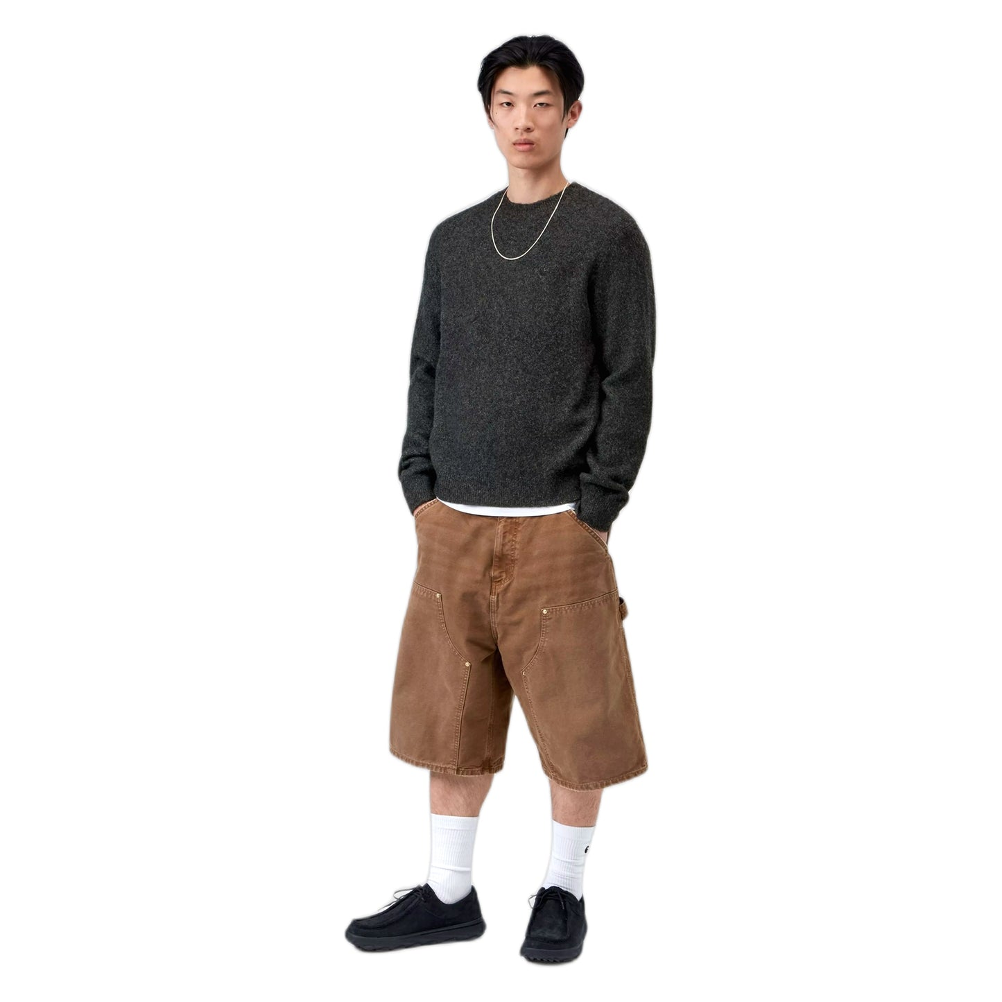 Maglione Carhartt Wip Curtis Sweater - Tangled Black