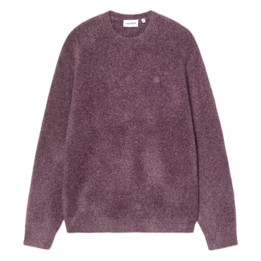 Maglione Carhartt Wip Curtis Sweater - Tangled Shady Purple