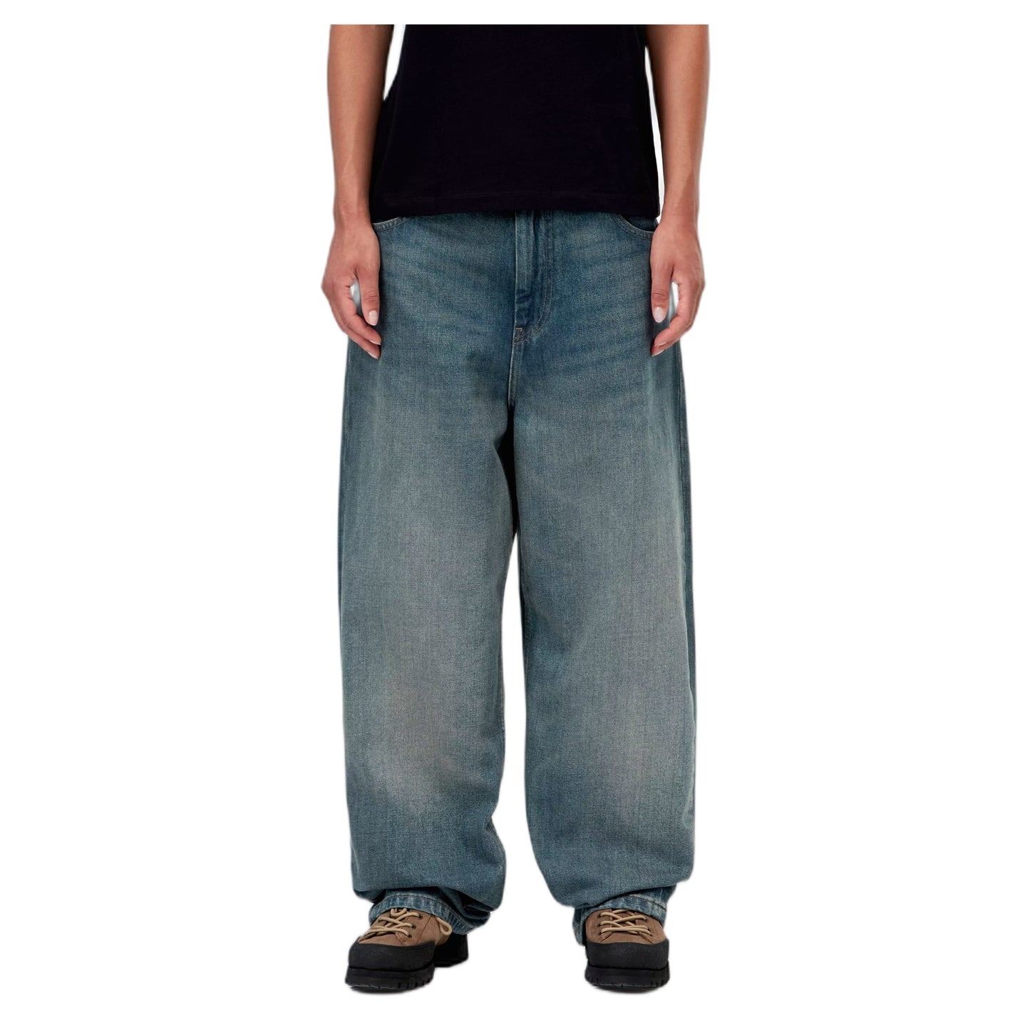 Jeans Carhartt Wip W' Brandon Pant - Blue Worn Used Wash