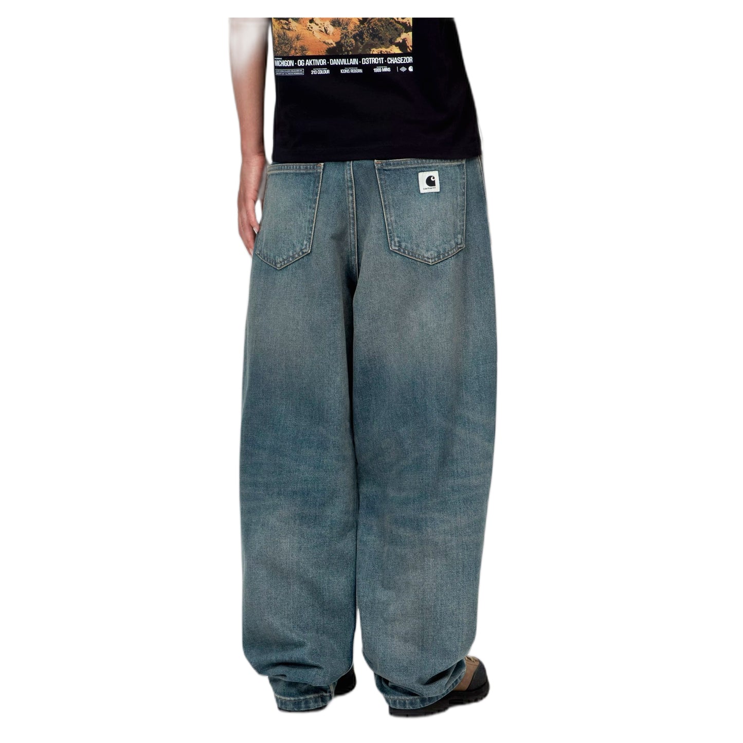 Jeans Carhartt Wip W' Brandon Pant - Blue Worn Used Wash