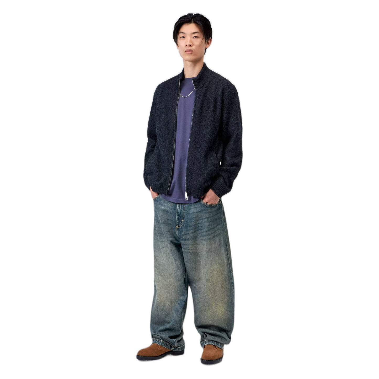 Jeans Carhartt Wip Brandon Pant - Blue Worn Used Wash