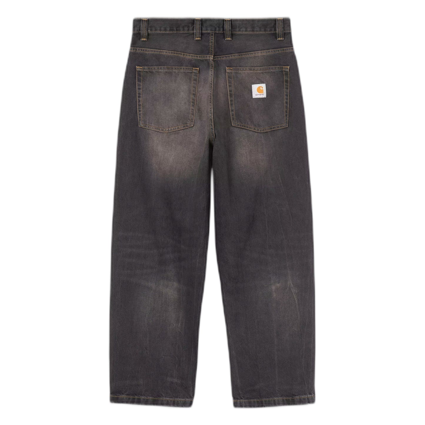 Jeans Carhartt Wip Brandon Pan - Black Tobacco Used Wash