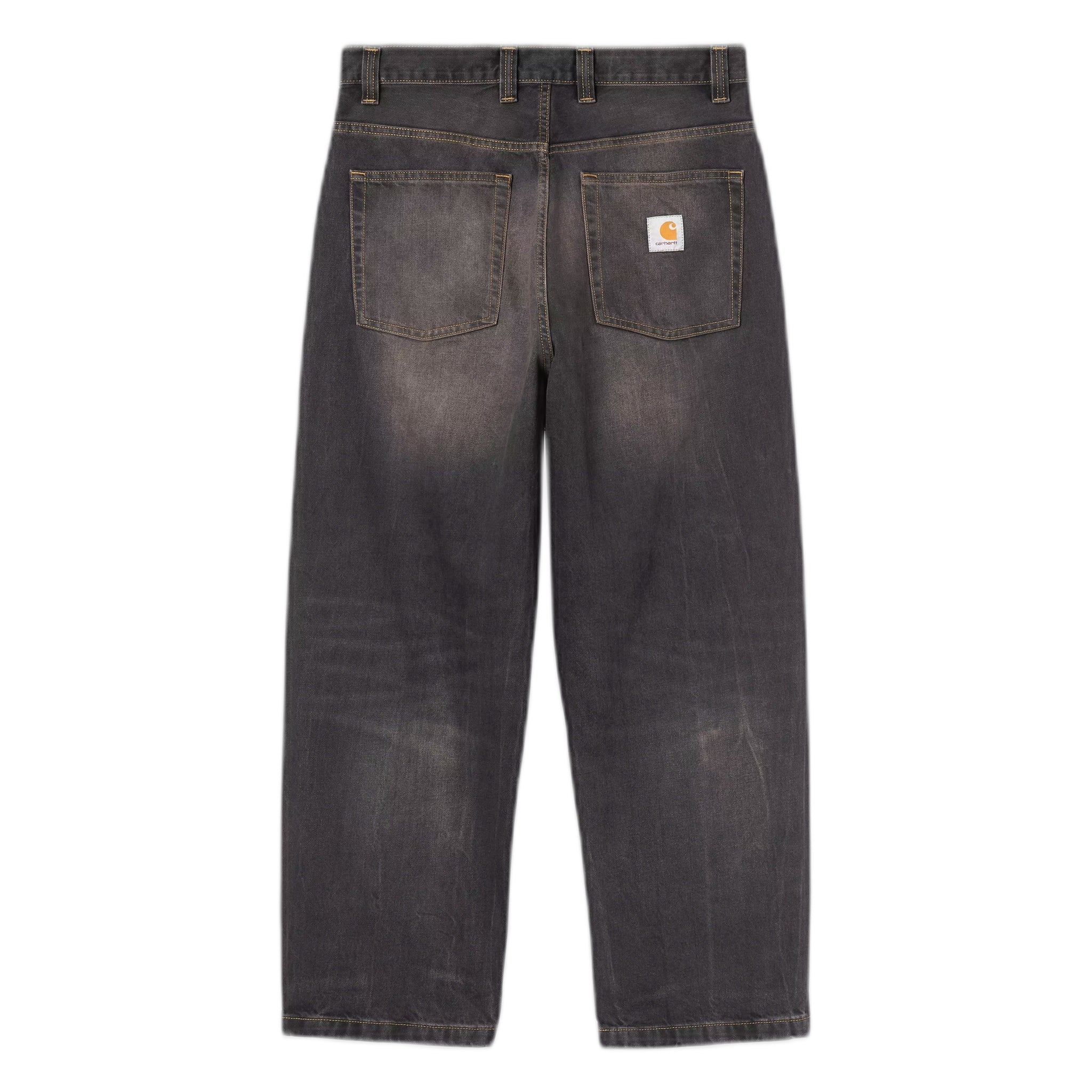 Jeans Carhartt Wip Brandon Pan - Black Tobacco Used Wash