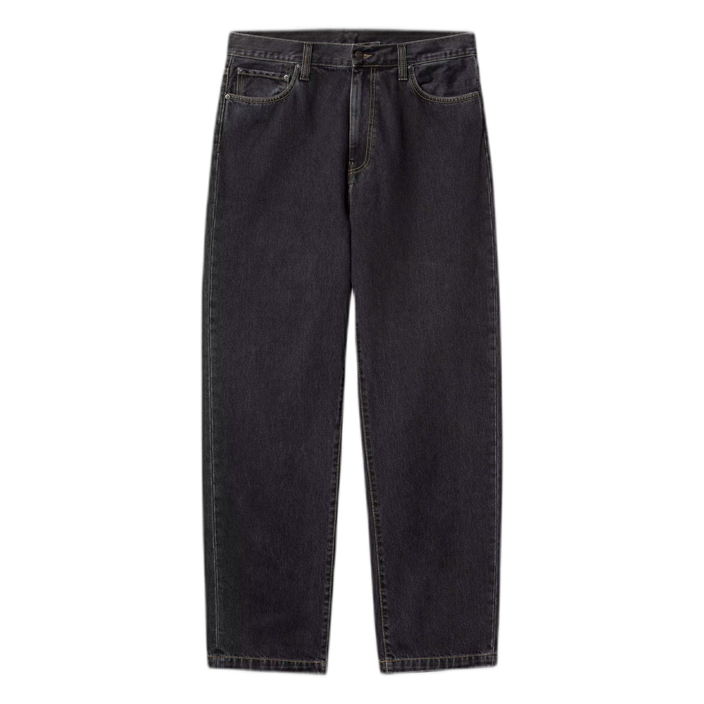 Jeans Carhartt Wip Aaron Pant - Black Stone Wash