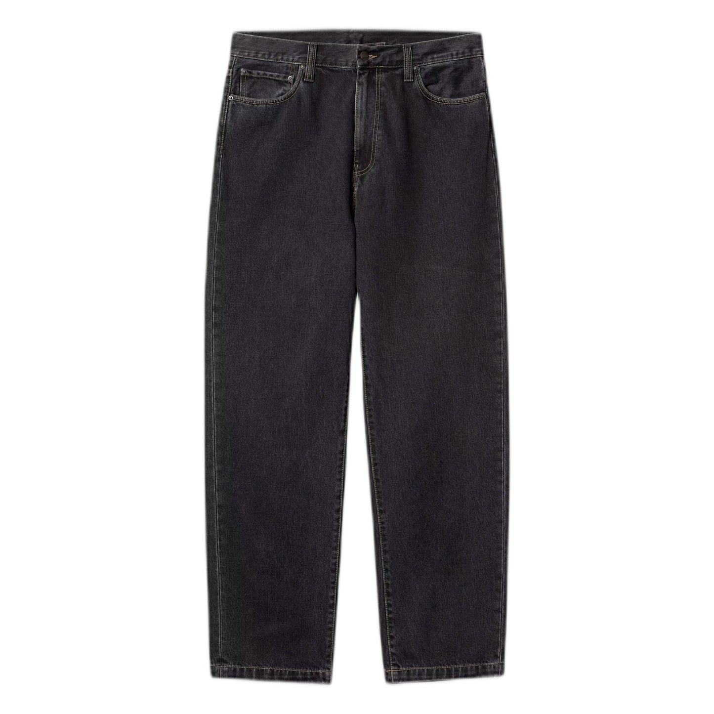 Jeans Carhartt Wip Aaron Pant - Black Stone Wash