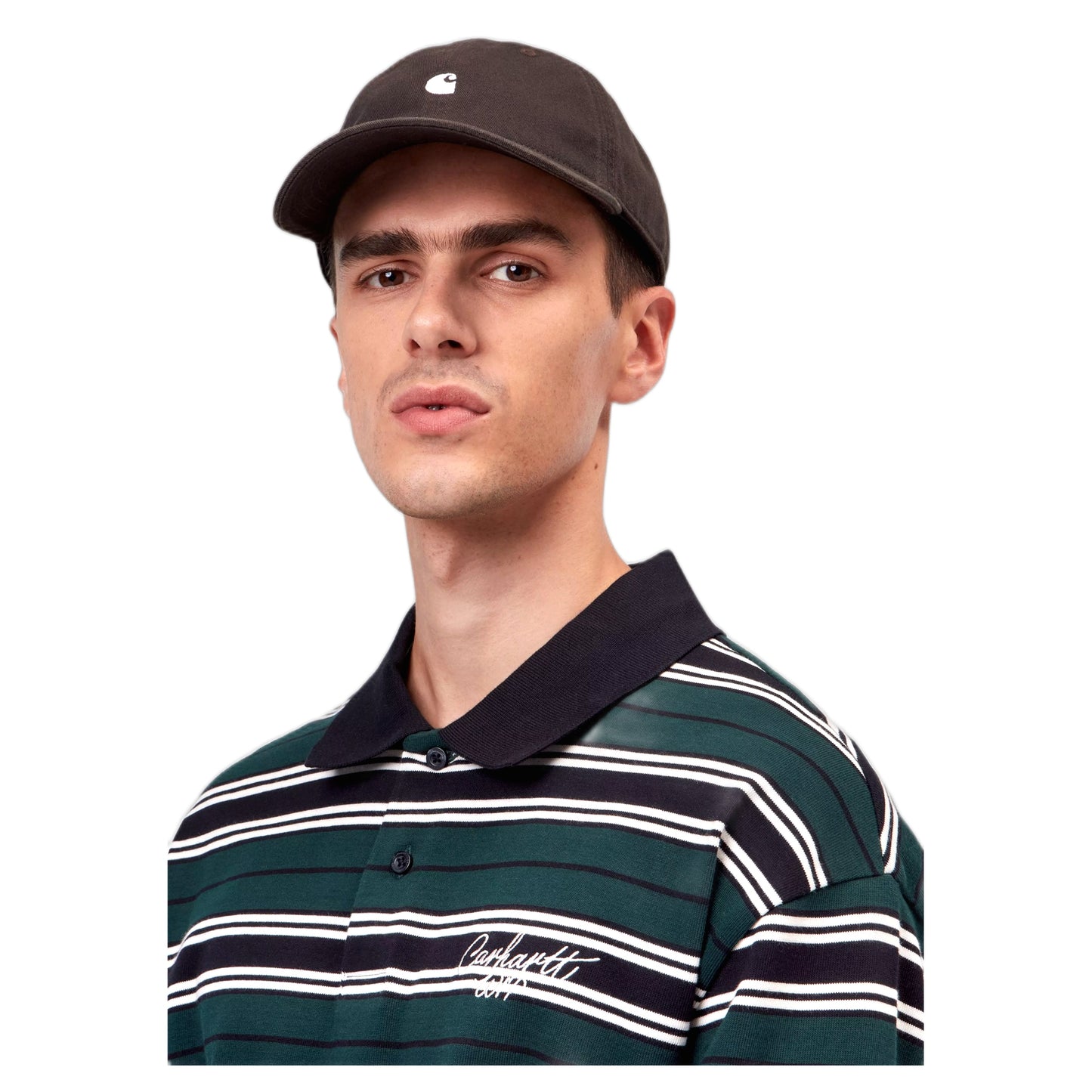 Cappello Carhartt Wip Madison Logo Cap - Tobacco / White