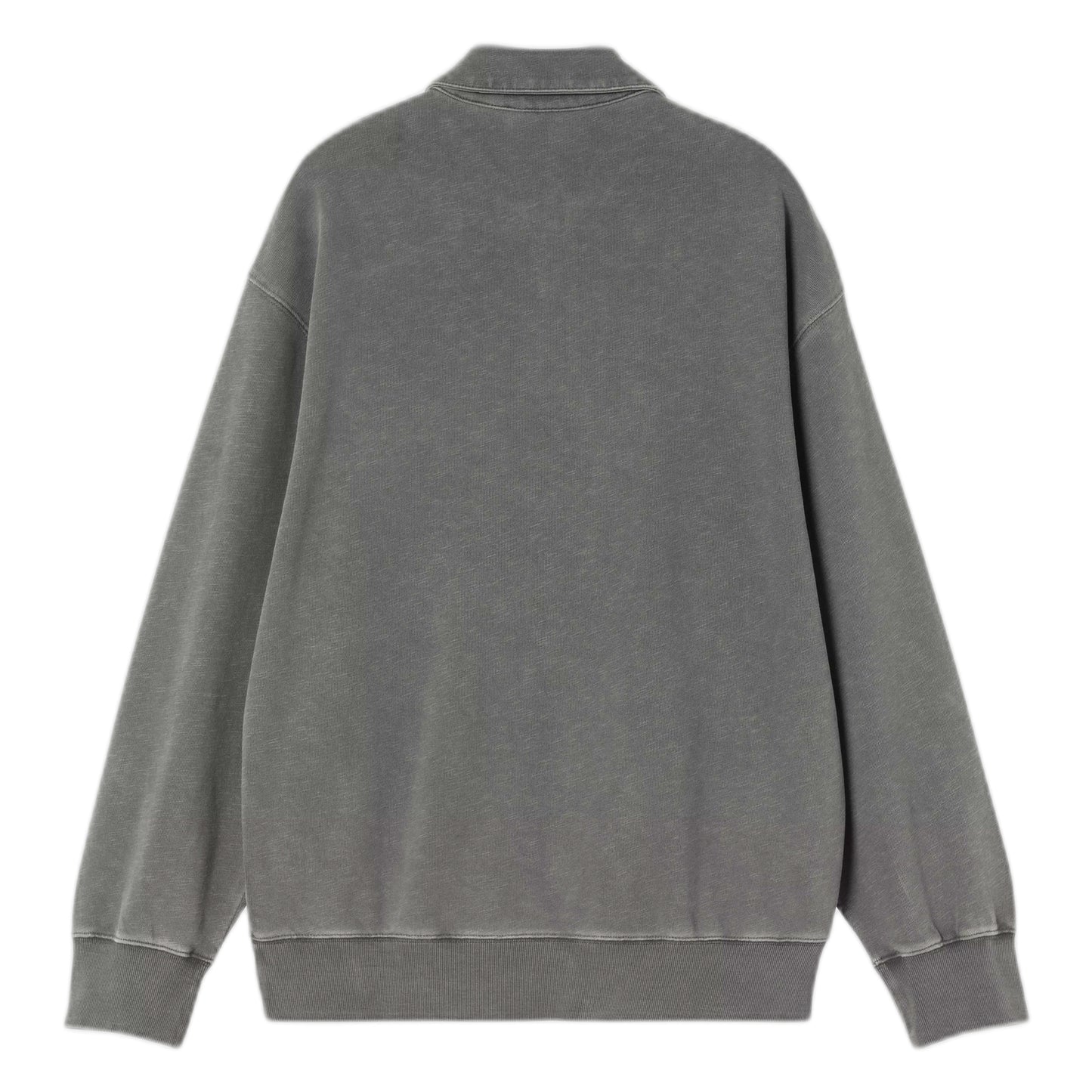 Felpa Carhartt Wip Harper Polo - Black garment dyed