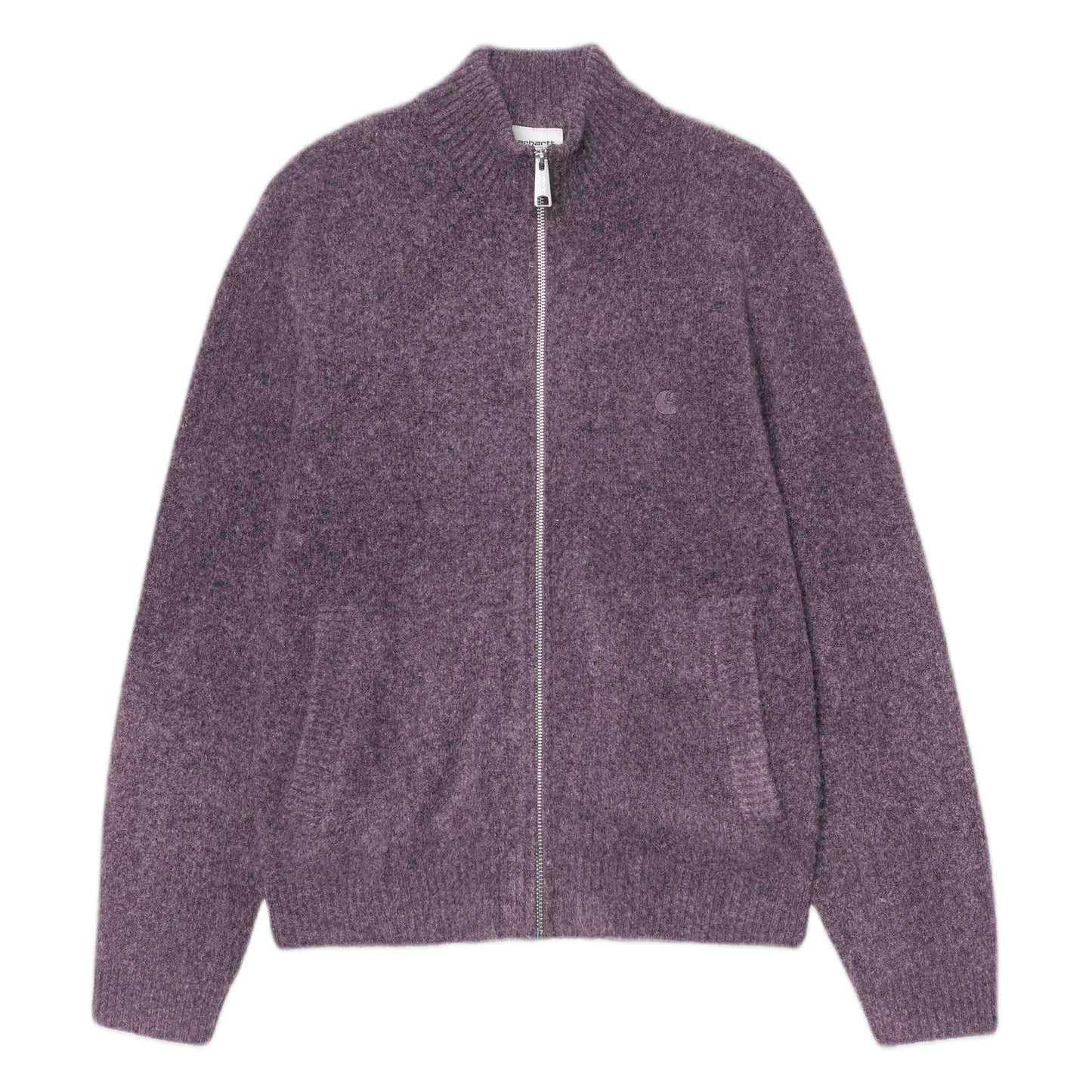 Maglione Carhartt Wip Curtis Sweater Jacket - Tangled Shady Purple