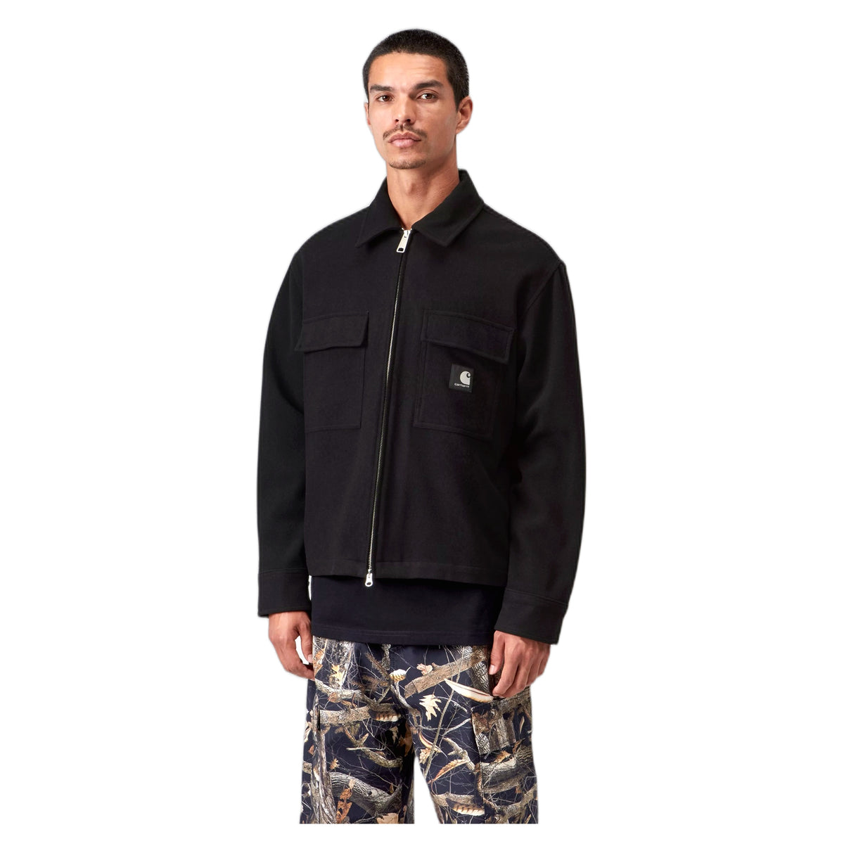 Camicia Carhartt Wip Atoka Shirt Jacket - Black
