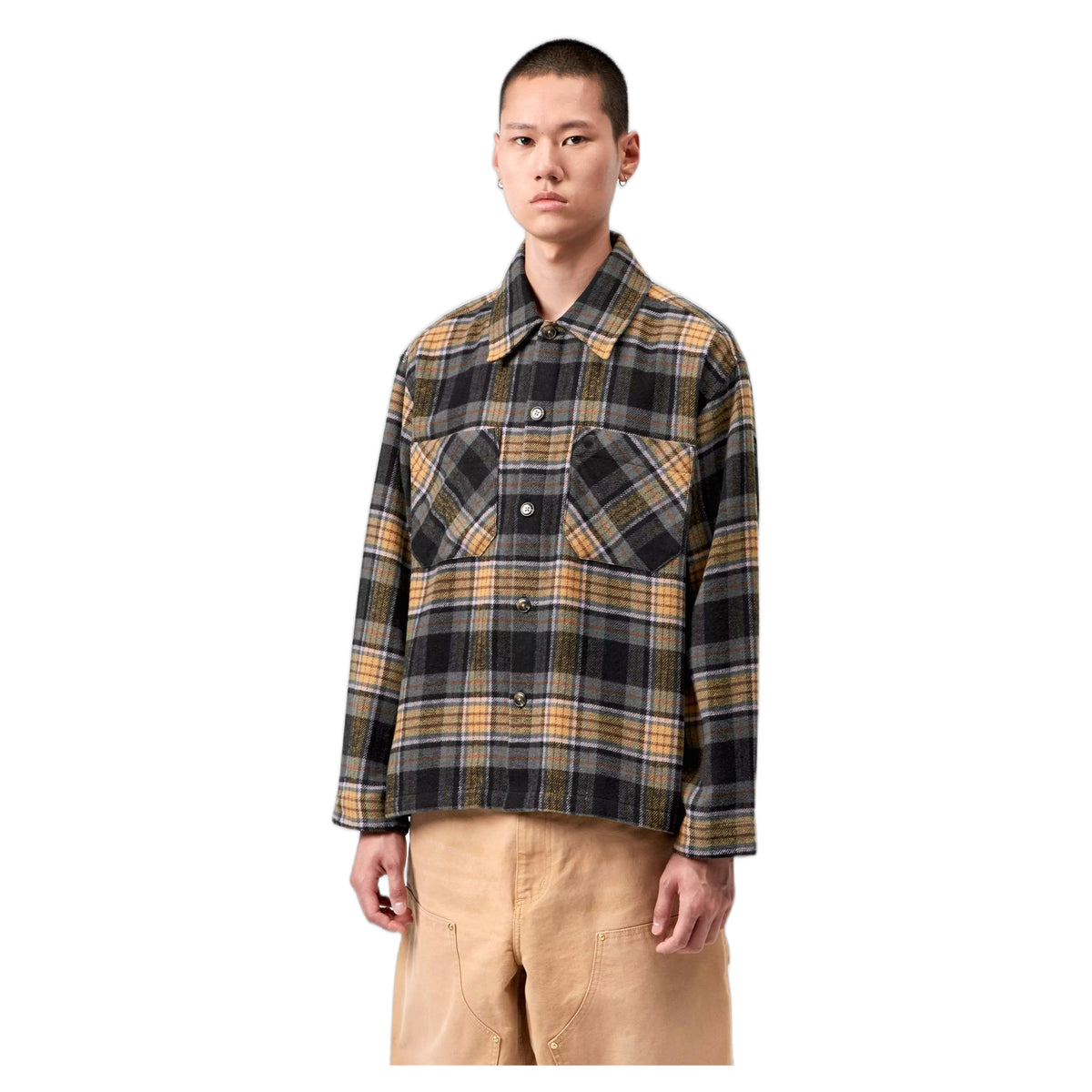 Camicia Carhartt Wip L/S Parson Shirt - Parson Check / WIP Dusty H Brown