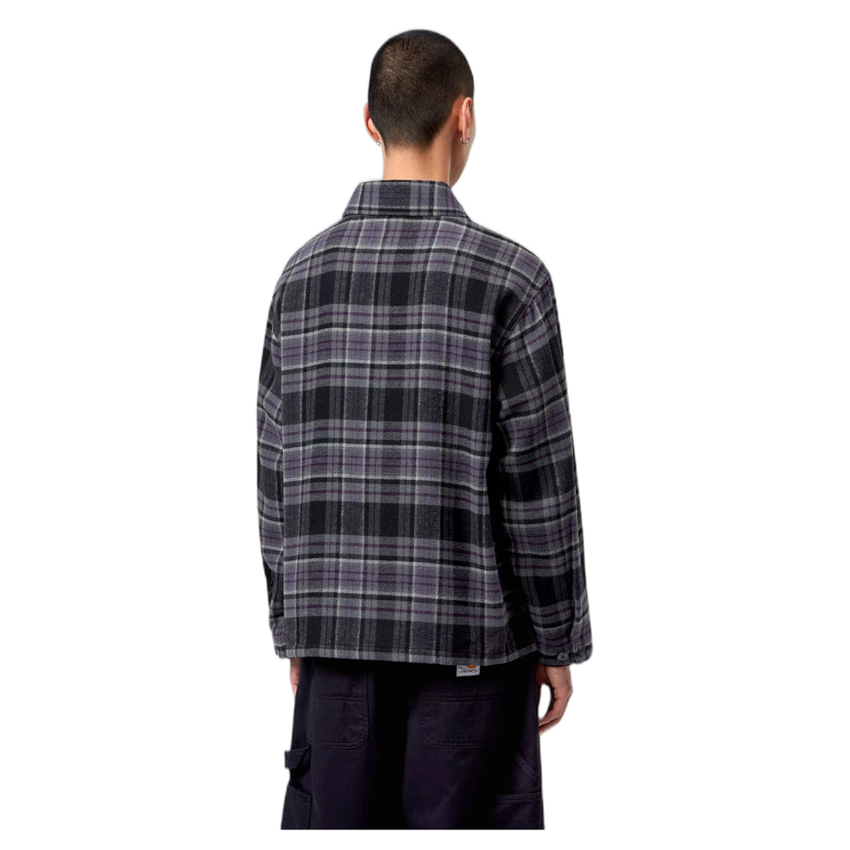 Camicia Carhartt Wip L/S Parson Shirt - Parson Check / Shady Purple