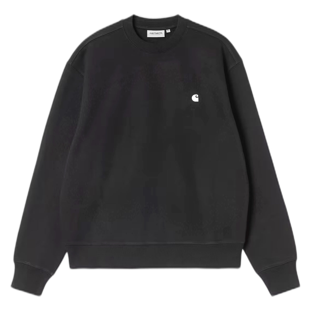 Felpa Carhartt Wip Mack Sweat - Black / Wax