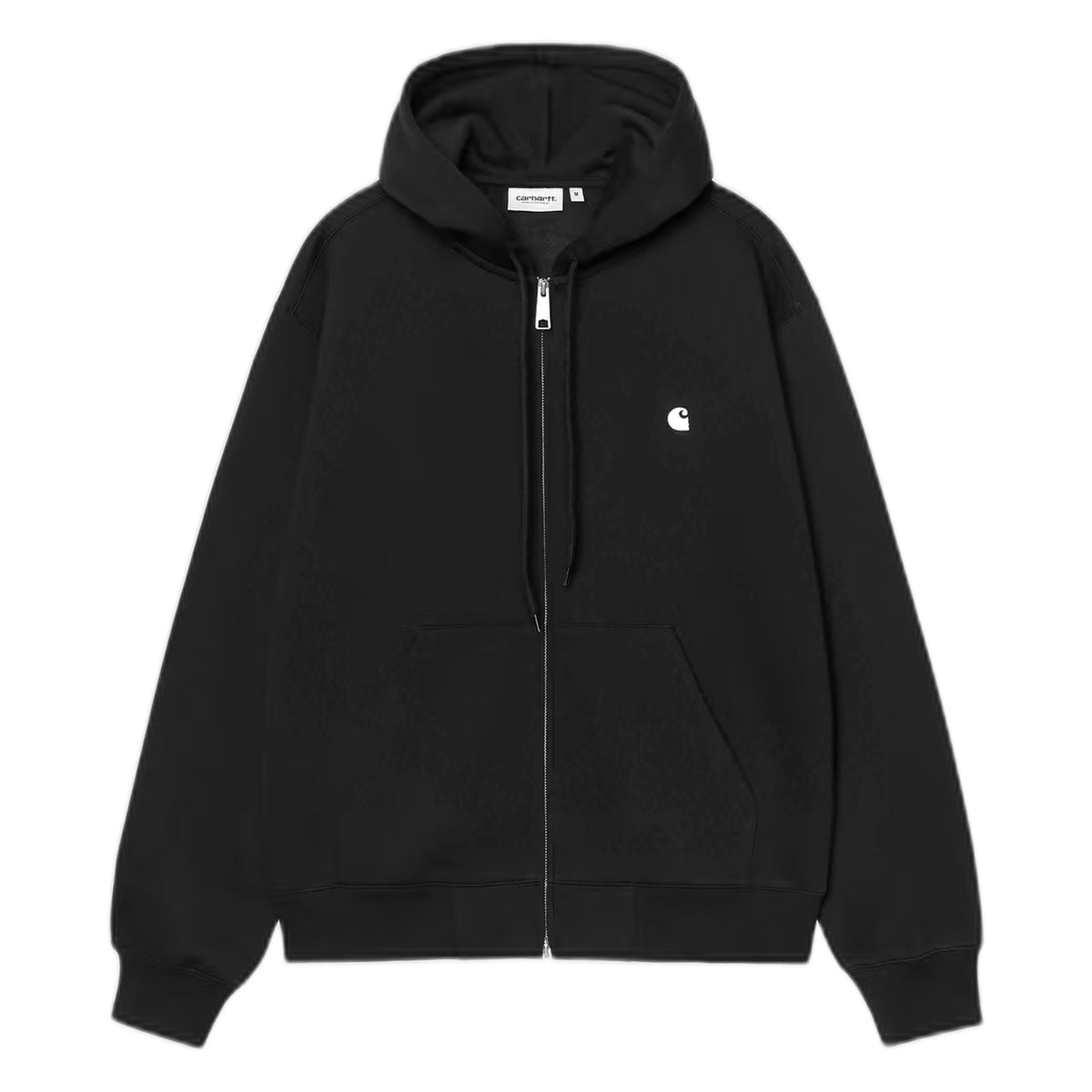 Felpa Carhartt Wip Hooded Mack Jacket - Black / Wax