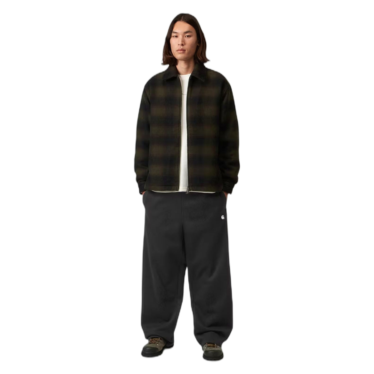 Pantaloni Carhartt Wip Mack Sweat Pant - Black  / Wax