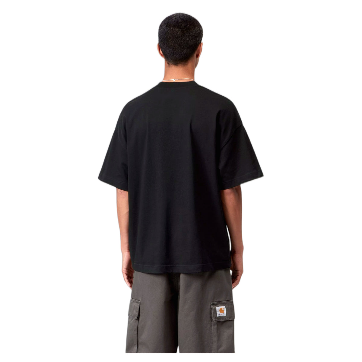 T-Shirt Carhartt Wip S/S Chapter Script T-Shirt - Black / White