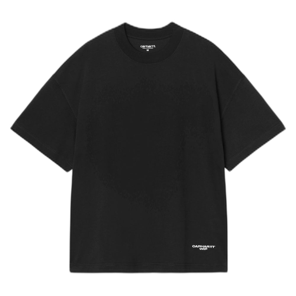 T-Shirt Carhartt Wip S/S Chapter Script T-Shirt - Black / White