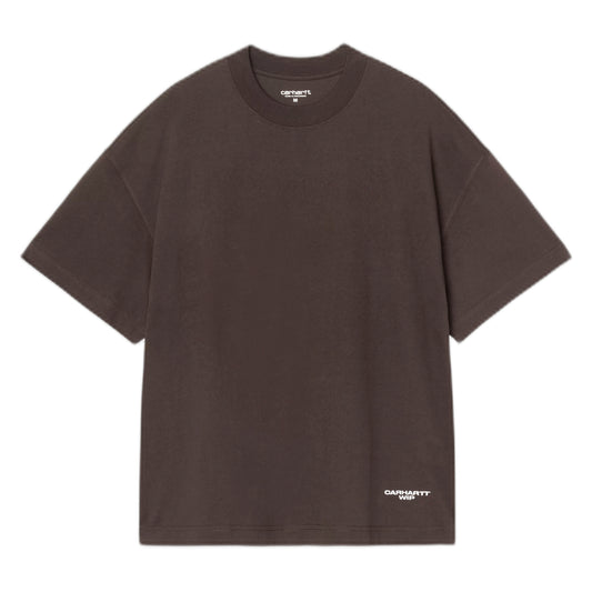 T-Shirt Carhartt Wip S/S Chapter Script T-Shirt - Tobacco / White