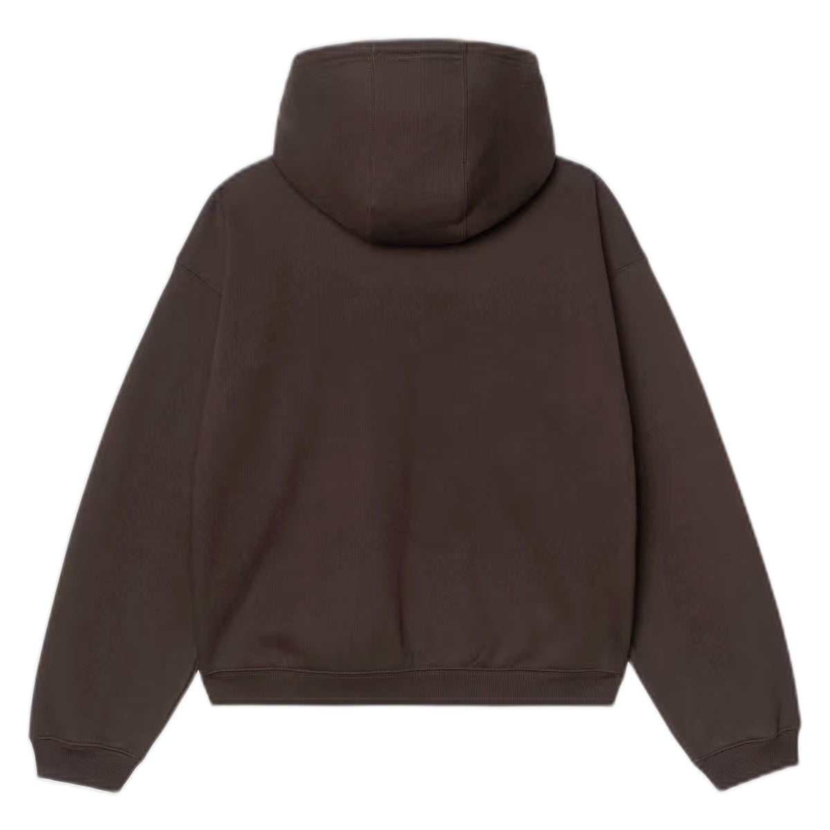 Felpa Carhartt Wip Hooded Ebbert Jacket - Tobacco / White