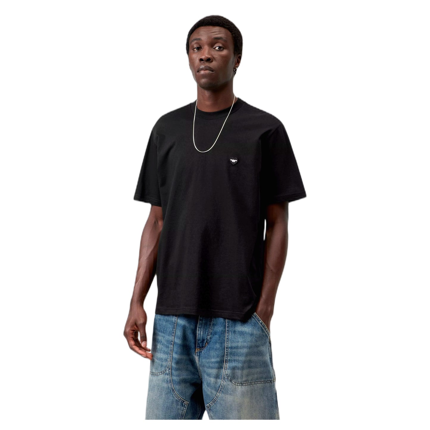 T-Shirt Carhartt Wip S/S Small Heart T-Shirt - Black