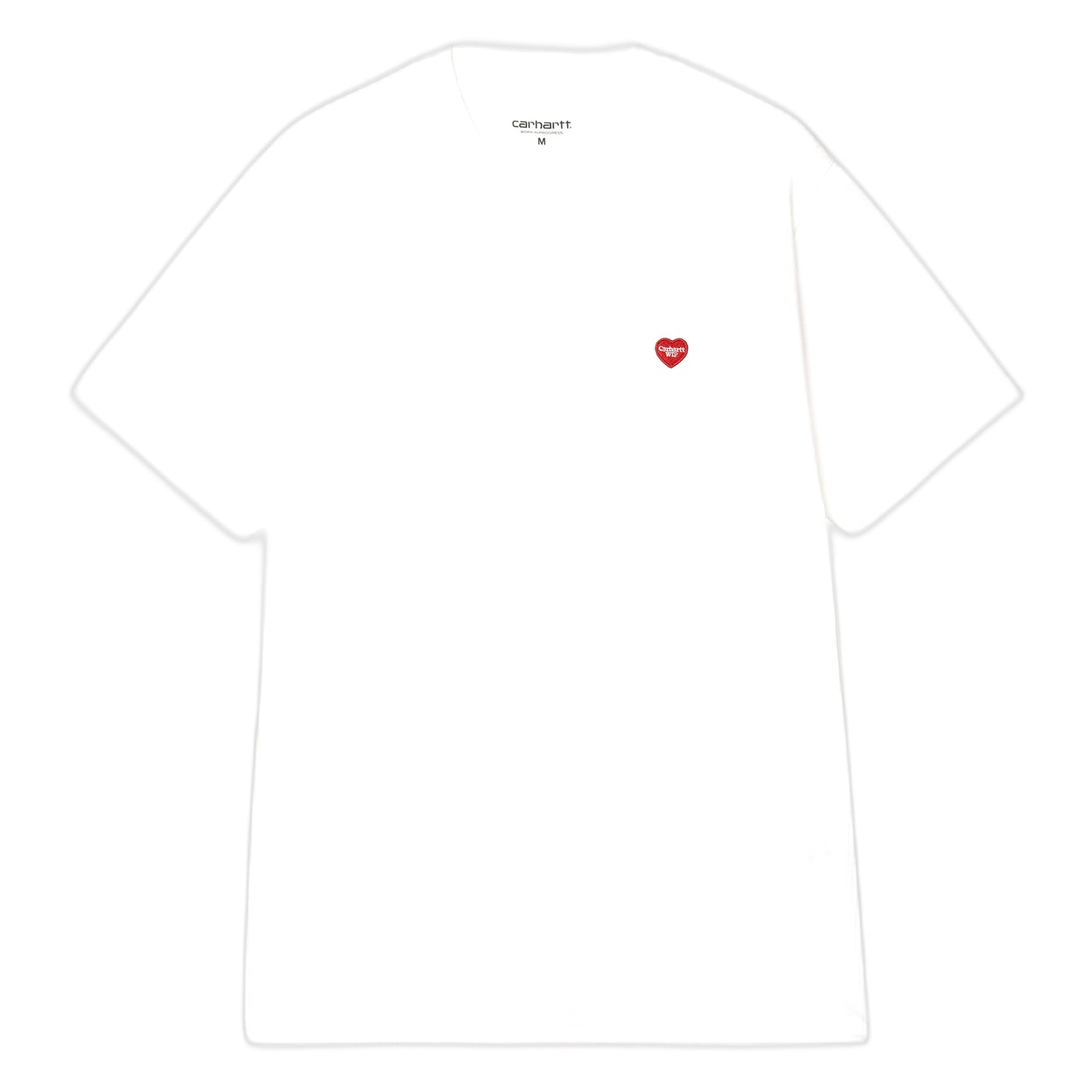 T-Shirt Carhartt Wip S/S Small Heart T-Shirt - White / Red