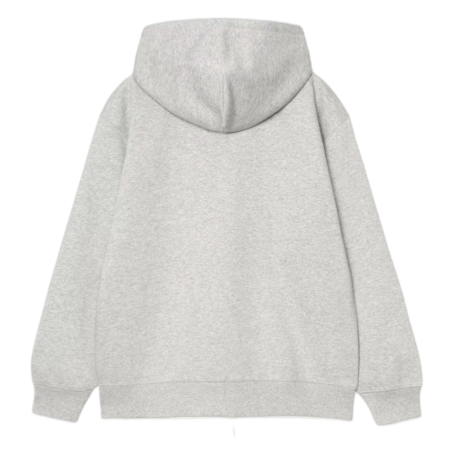 Felpa Carhartt Wip W' HD Small Heart Patch Jacket - Grey Heather/ Black