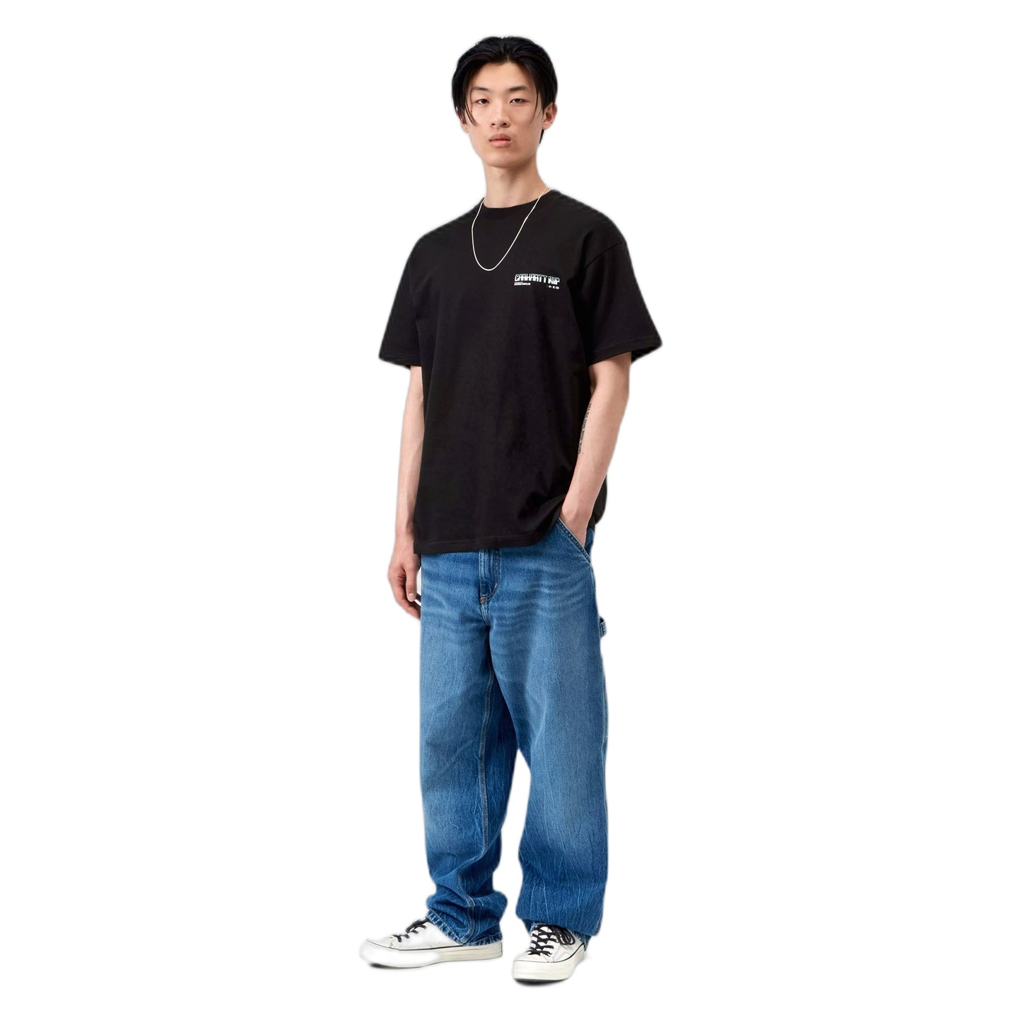 T-Shirt Carhartt Wip S/S Wiptopia II T-Shirt - Black