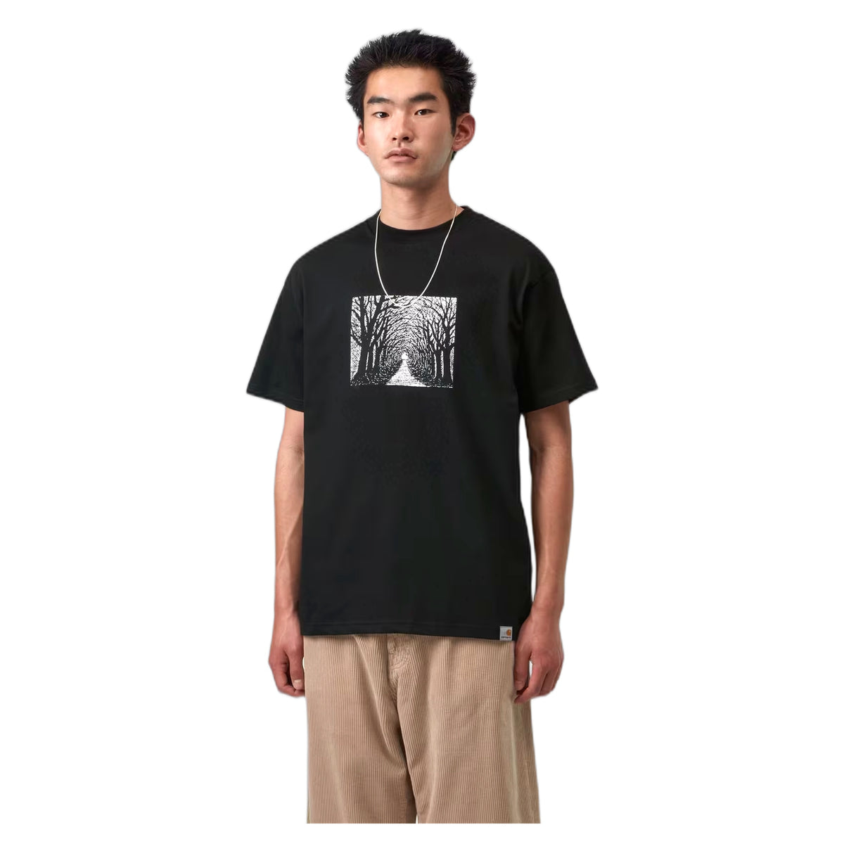 T-Shirt Carhartt Wip S/S Avenue T-Shirt - Black
