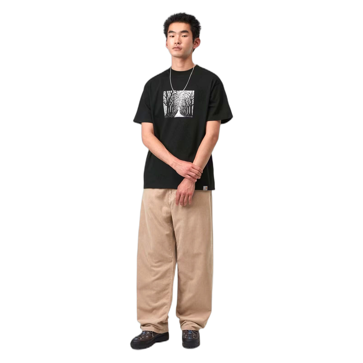 T-Shirt Carhartt Wip S/S Avenue T-Shirt - Black