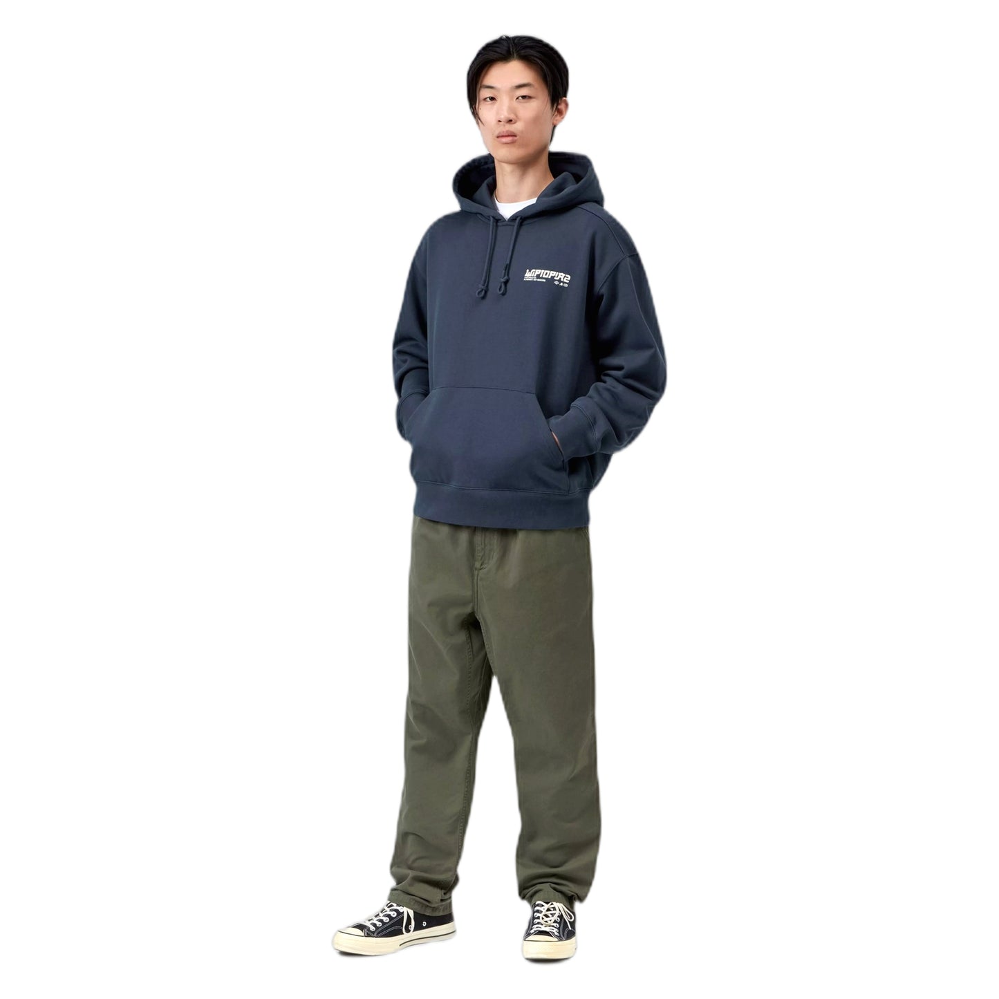 Felpa Carhartt Wip Hooded Wiptopia 2 Sweat - Blue