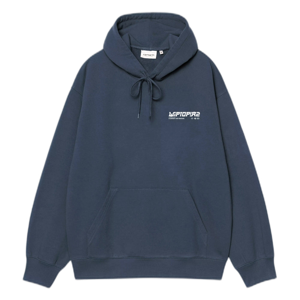 Felpa Carhartt Wip Hooded Wiptopia 2 Sweat - Blue