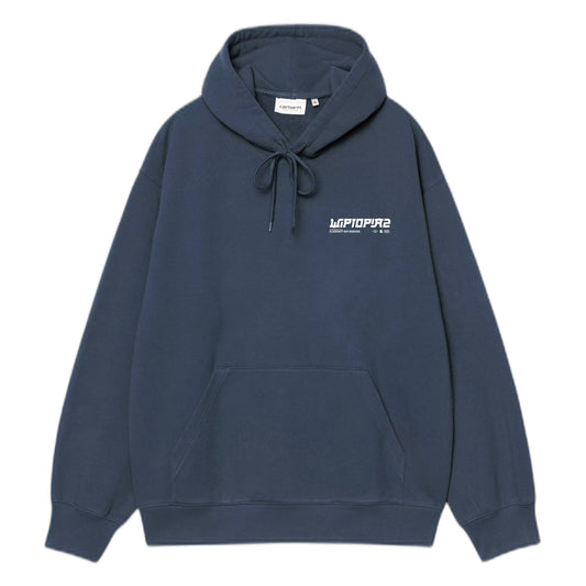 Felpa Carhartt Wip Hooded Wiptopia 2 Sweat - Blue