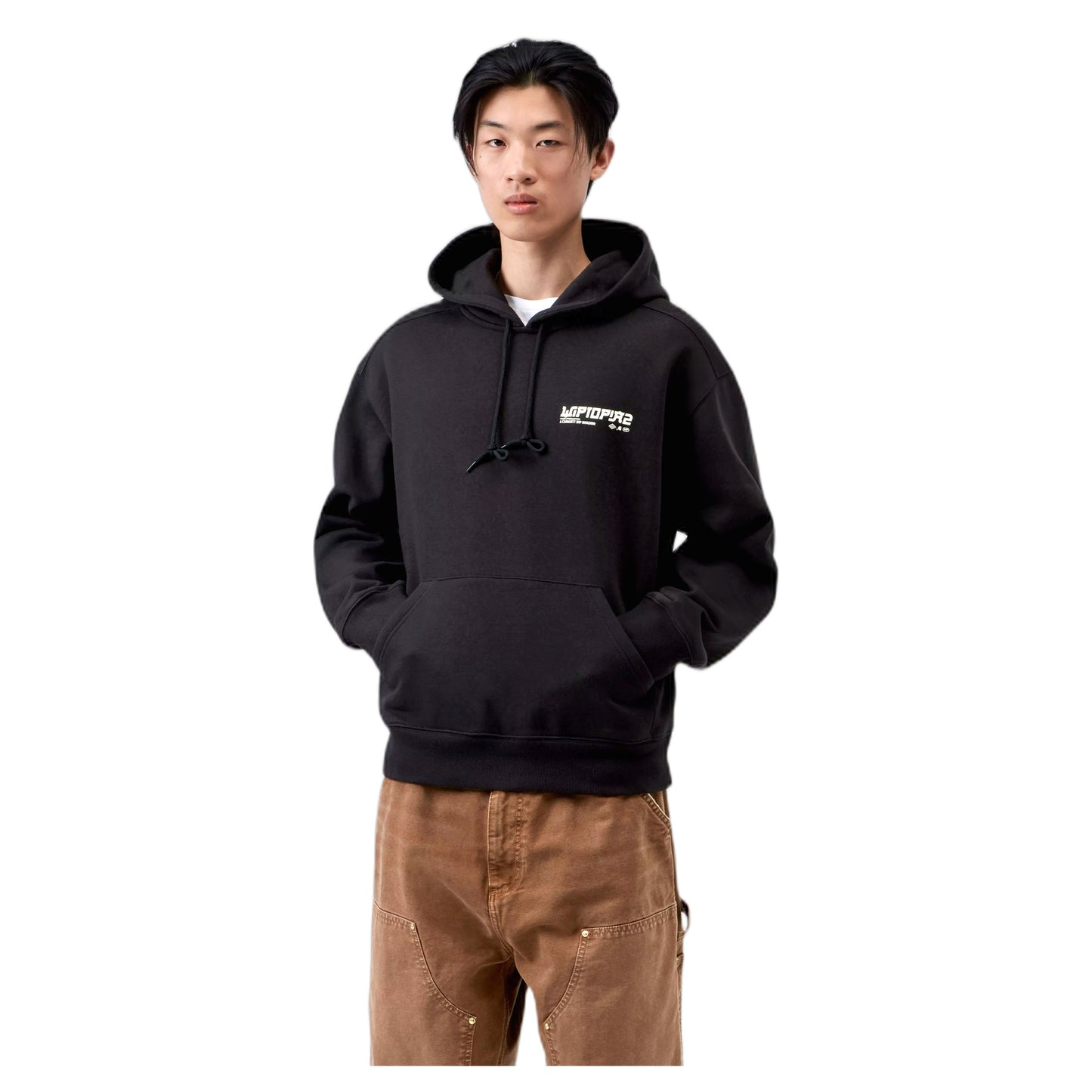 Felpa Carhartt Wip Hooded Wiptopia 2 Sweat - Black