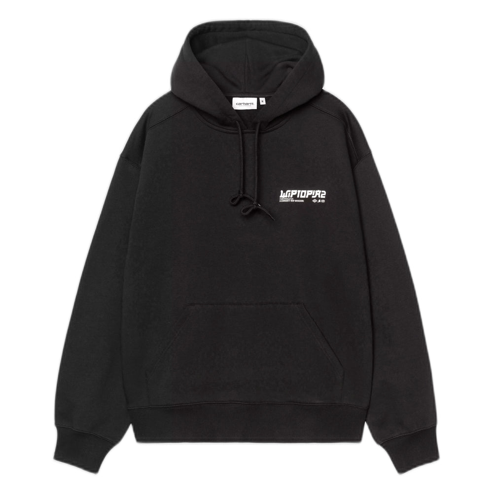 Felpa Carhartt Wip Hooded Wiptopia 2 Sweat - Black