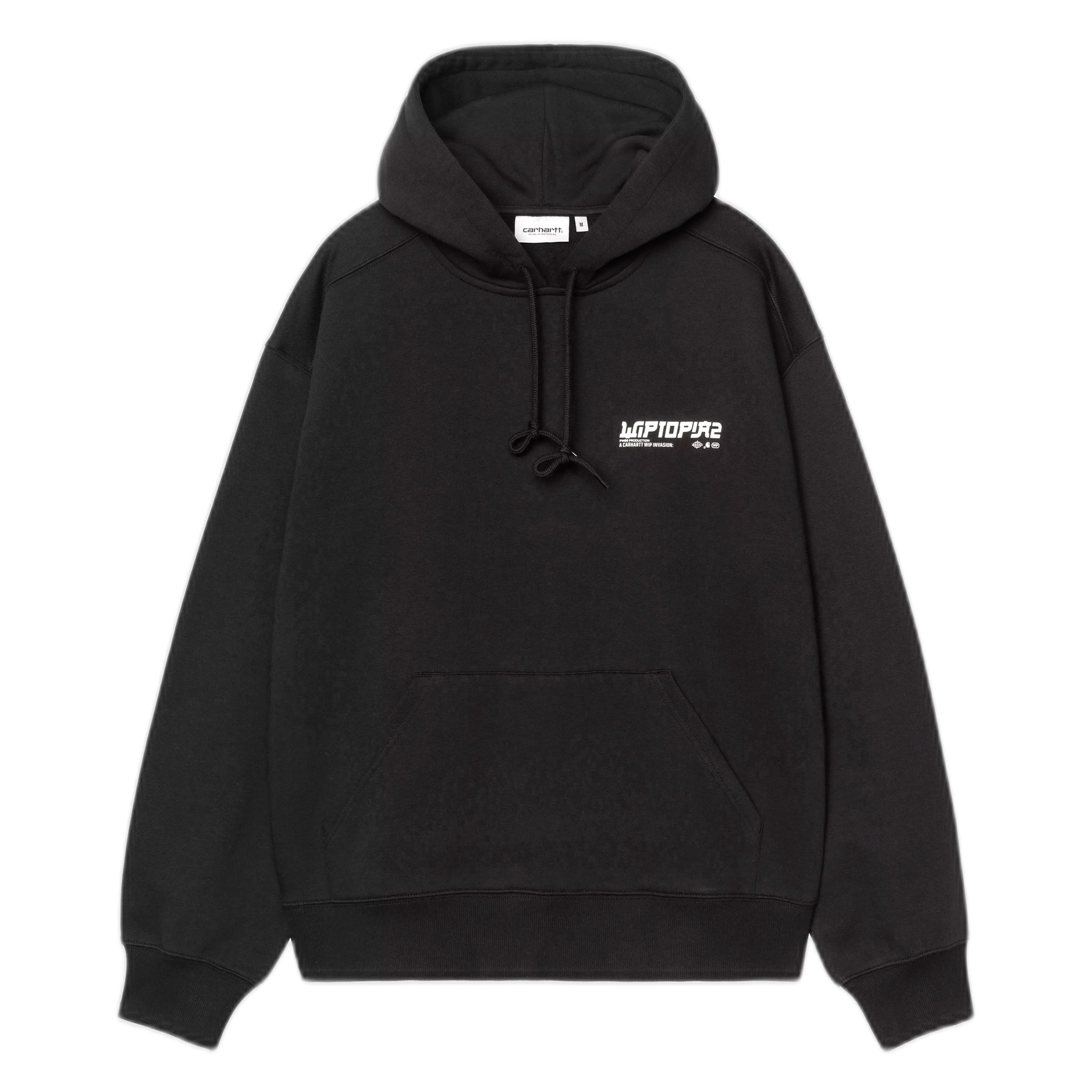 Felpa Carhartt Wip Hooded Wiptopia 2 Sweat - Black