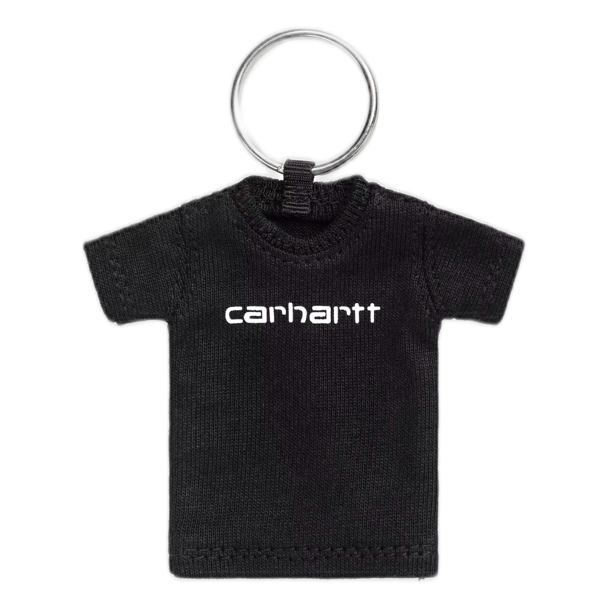 Portachiavi Carhartt Wip Mini Script T-Shirt Kaychain - Black