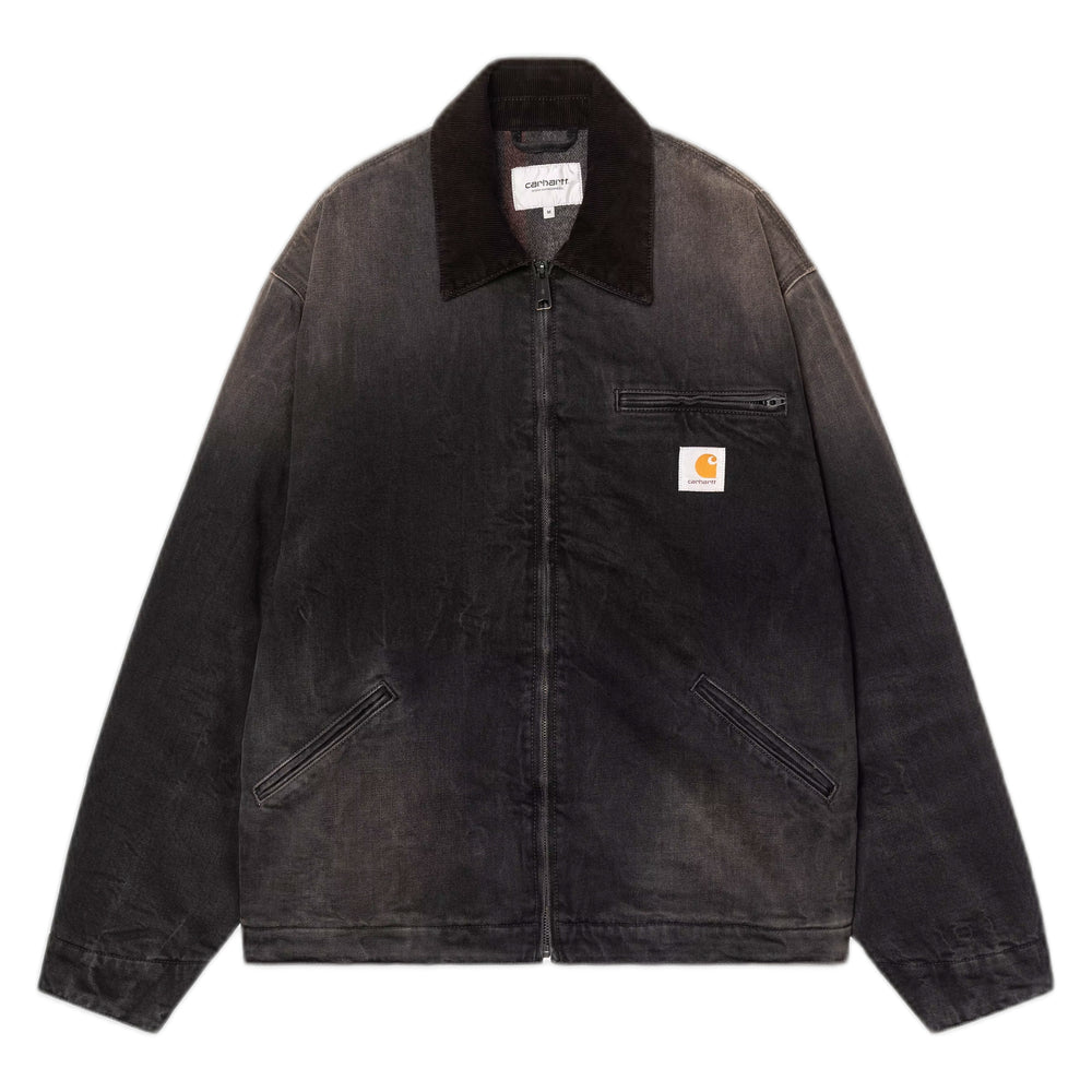 Giacca Carhartt Wip OG Detroit Jacket - Black / Black Tobacco Used Wash