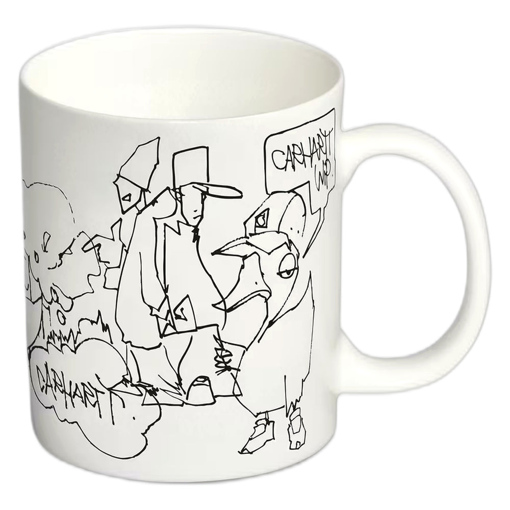 Tazza Carhartt Wip Blinkerfluid Mug - White / Black