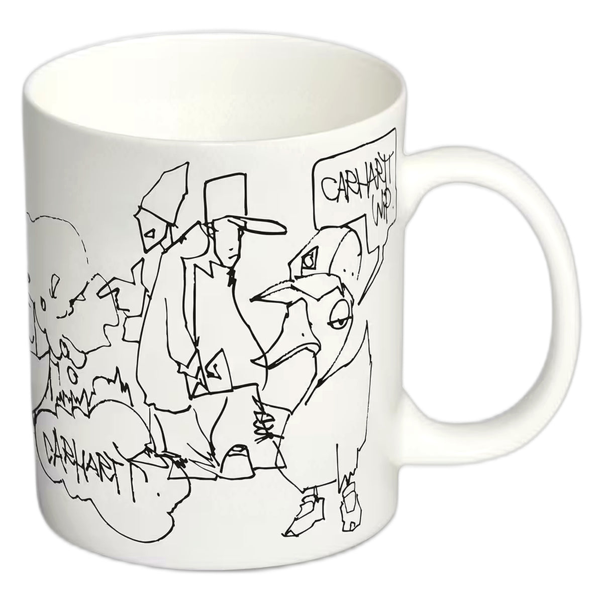 Tazza Carhartt Wip Blinkerfluid Mug - White / Black