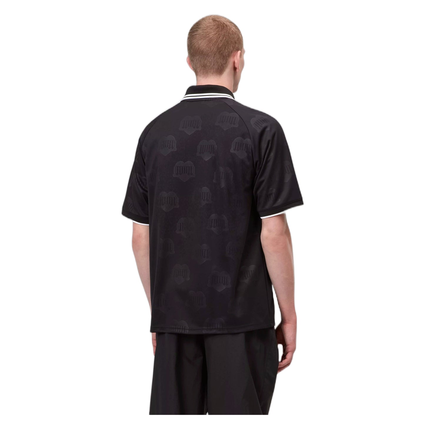 T-Shirt Carhartt Wip S/S Terrace Football T-Shirt Heart Train Jacquard - Black