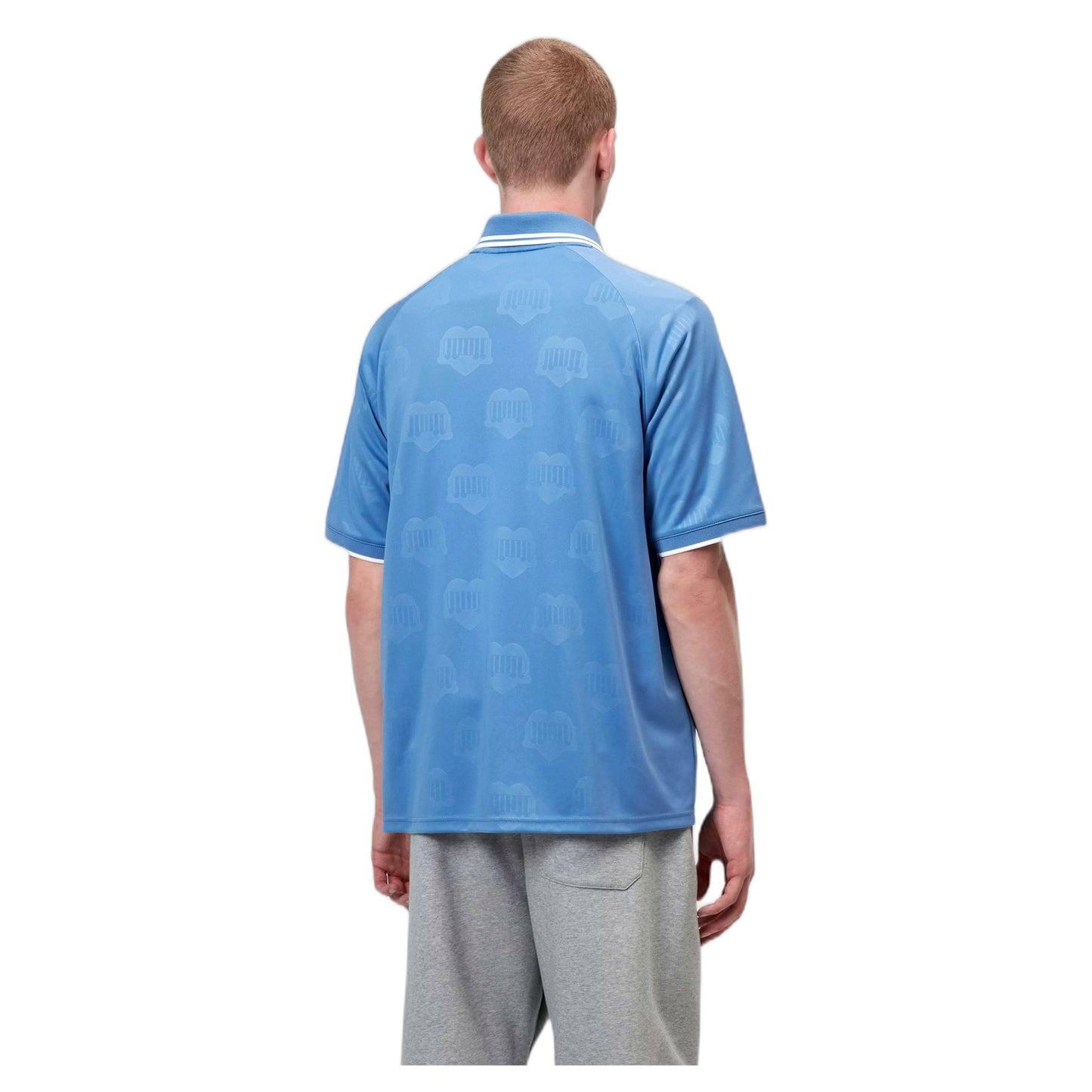 T-Shirt Carhartt Wip S/S Terrace Football T-Shirt Heart Train Jacquard - Curacao