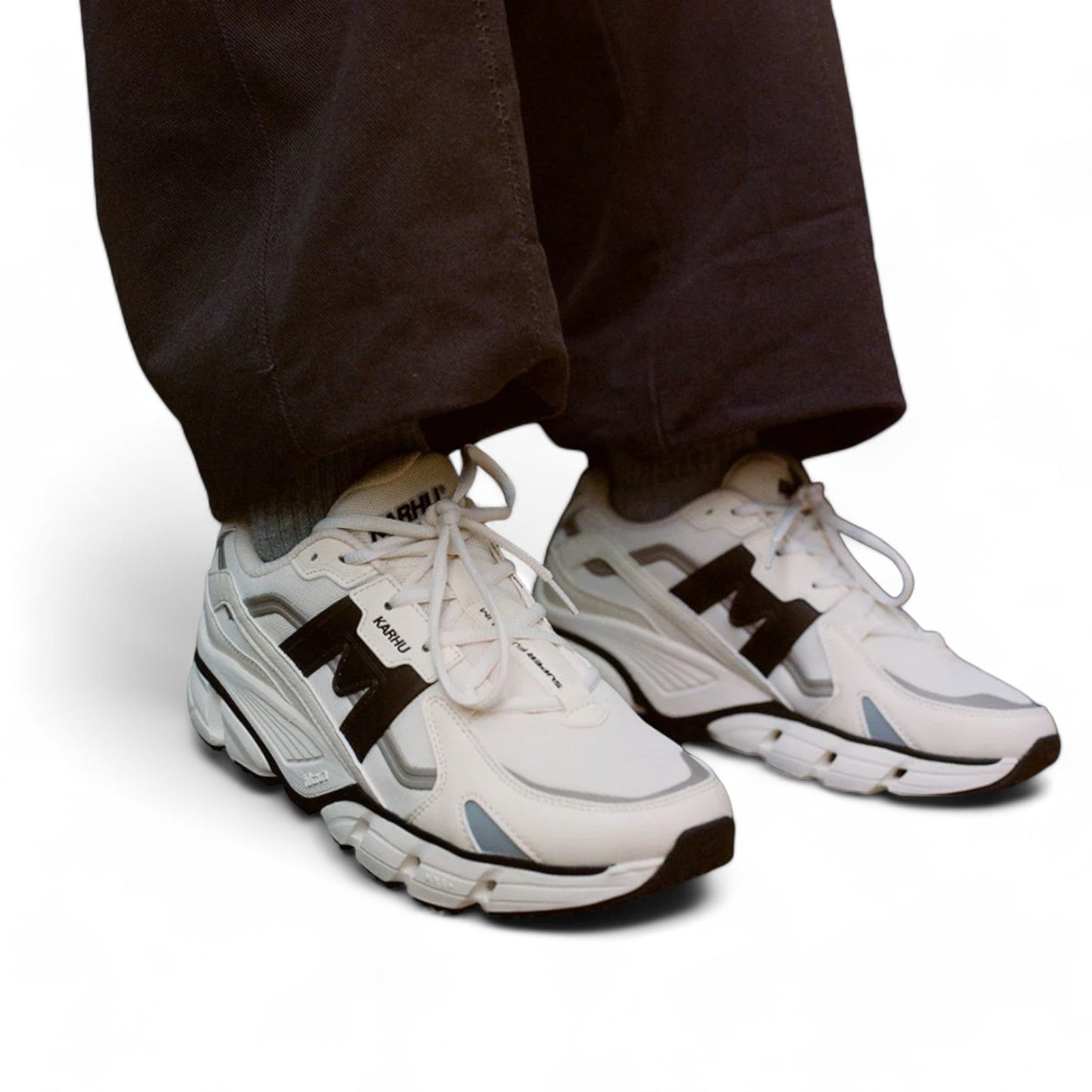 Scarpe Karhu Super Fulcrum - Vanilla Ice/Black