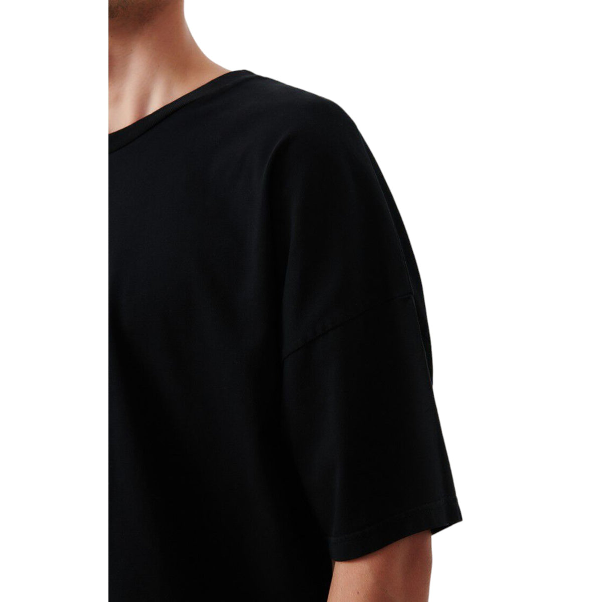 T-Shirt Uomo American Vintage Man Tee Shirt Fizavalley - Nero