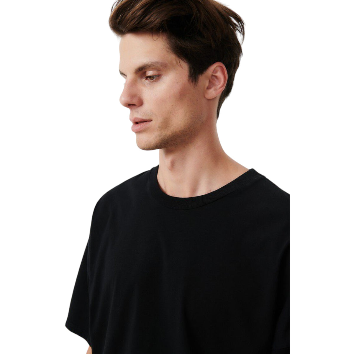 T-Shirt Uomo American Vintage Man Tee Shirt Fizavalley - Nero