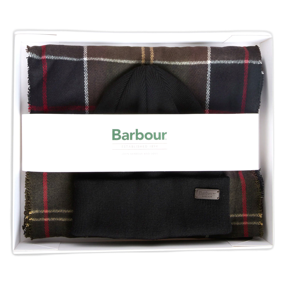 Set Barbour Swinton E Galingale Gift - Classic Tartan