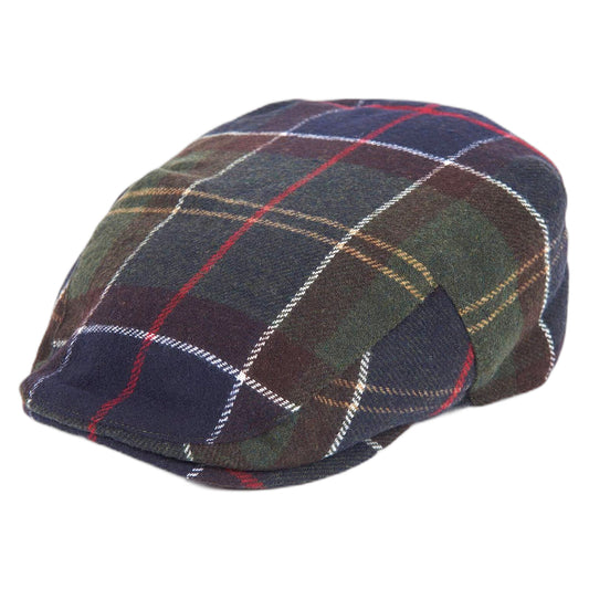 Cappello Barbour Gallingale Tartan Flat Cap - Classic Tartan